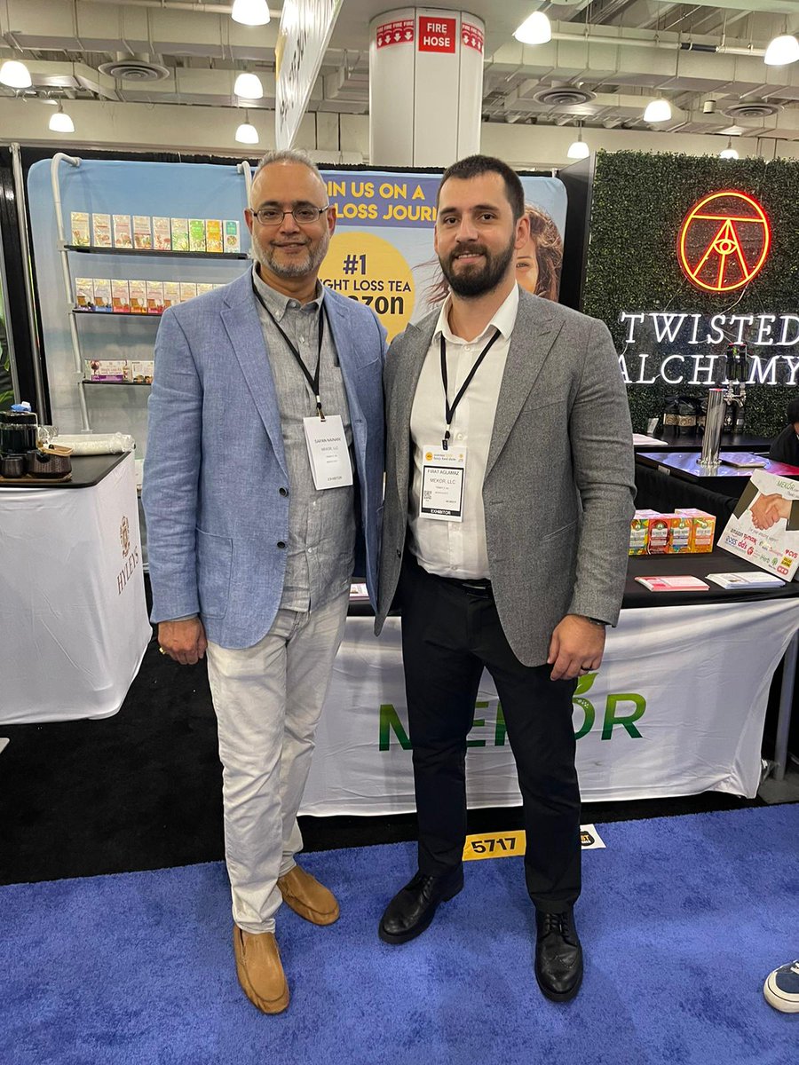 RegencyTeas's tweet image. Summer Fancy Food Show - 2023

#hyleys #hyleystea #hyleysteaonline #hyleysslimtea #ceylontea #regenyteas