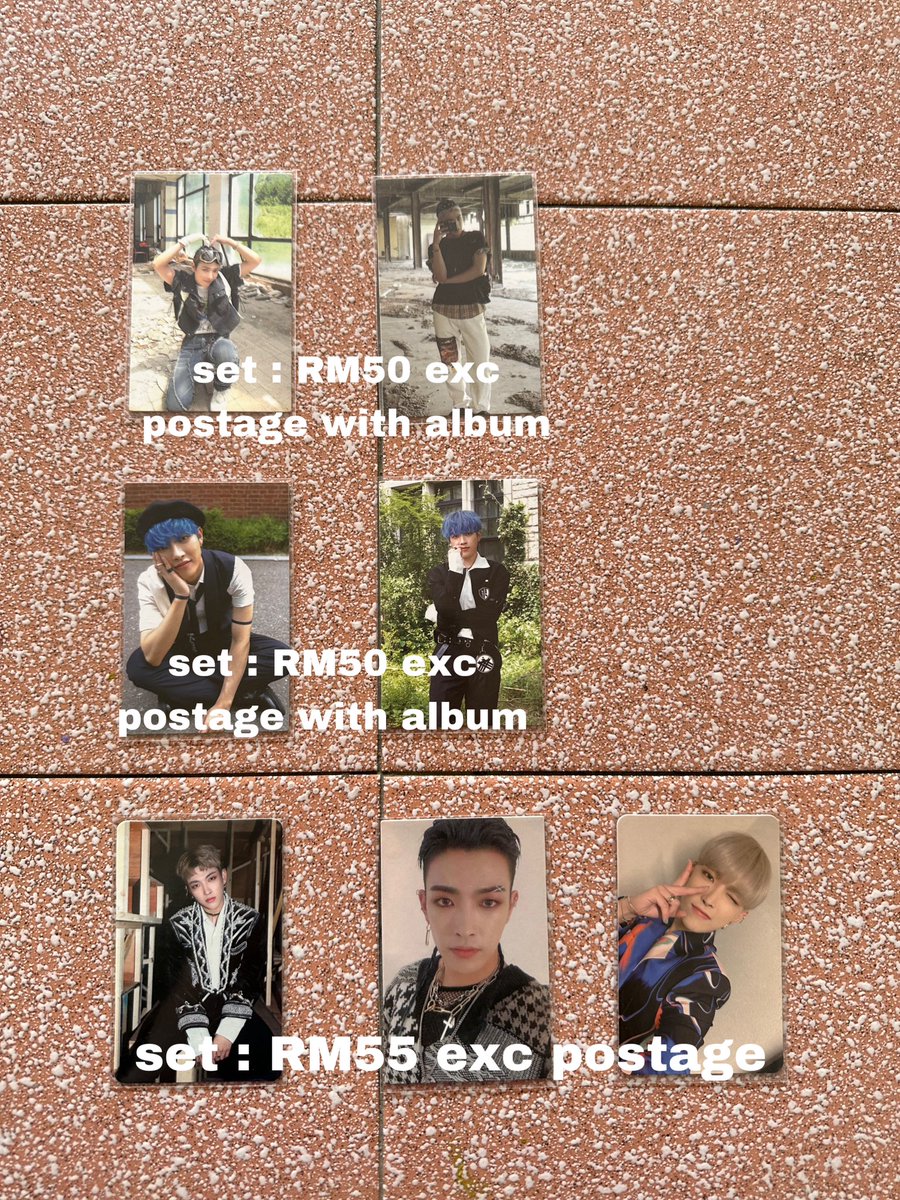 tiny_seok's tweet photo. ‼️ WTS/WTB ATEEZ HONGJOONG PCS ‼️

- postage : RM8 (WM) / RM10 (EM)
- free claim only for those who buy set (one person, one claim pc)
- reason : need to clear out my pc collection since i've lost interest to it 🥲
- lmk if you're interested^^

#pasarATEEZ https://t.co/5cIDzfI4he