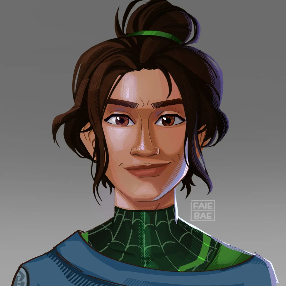 FaieBae's tweet photo. "Alright,let's do this one last time!" 
Study of #AcrossTheSpiderVerse And we've got me in the #spiderverse as my spidersona "Toxic Spider" 
Studied the style from jake panian and @willcoyner 's amazing work!! 
#spidersona #SpiderMan2099 #spidermanacrossthespiderverse #spiderman https://t.co/HWExrXIUxl
