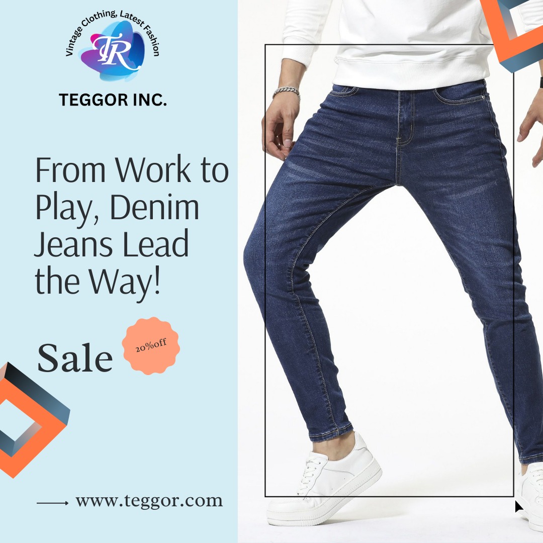 'From work to play denim jeans lead the  ways!'
@Teggorinc

#fashion #jeansforkids #jeans #kids #kidswear #onlineshopping #jeansforboys #boysjeans #mens #shoponline #boyscasualwear #boyscasual #casualforboys #teggorinc #menswear #menjeans #manufacturing #jeansmanufacturer