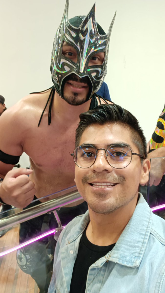 samuelmarcialm's tweet image. Con el #Komander directamente desde #AEW 💪🏼