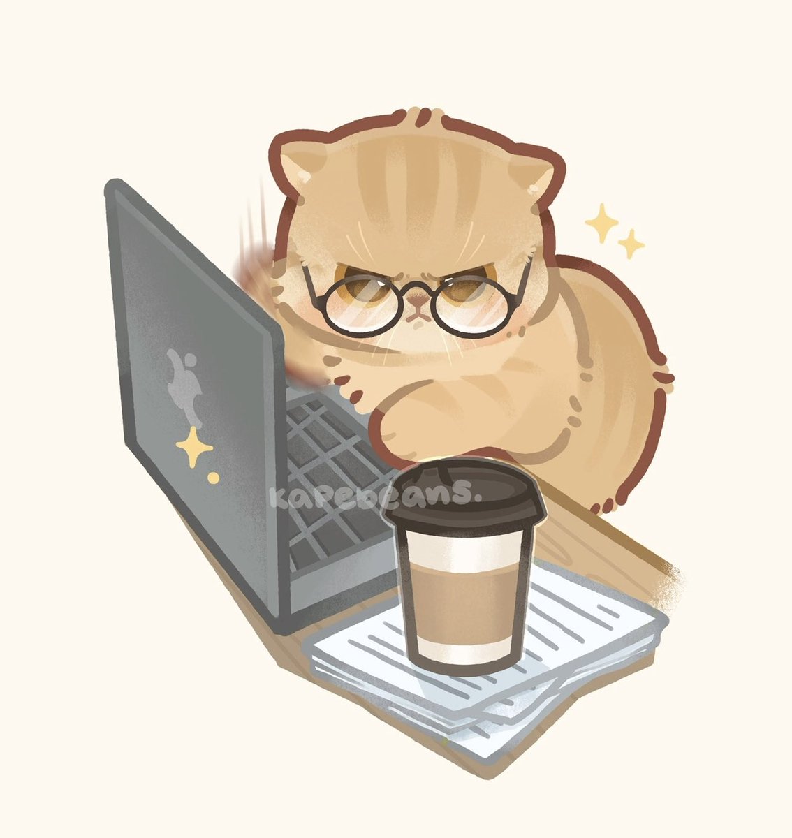 「」|bib 🐥☕️のイラスト