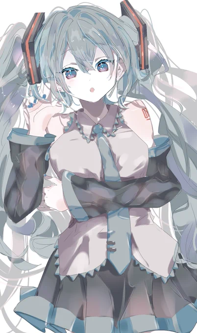 初音ミクさんがこっちを見てるっぽい…