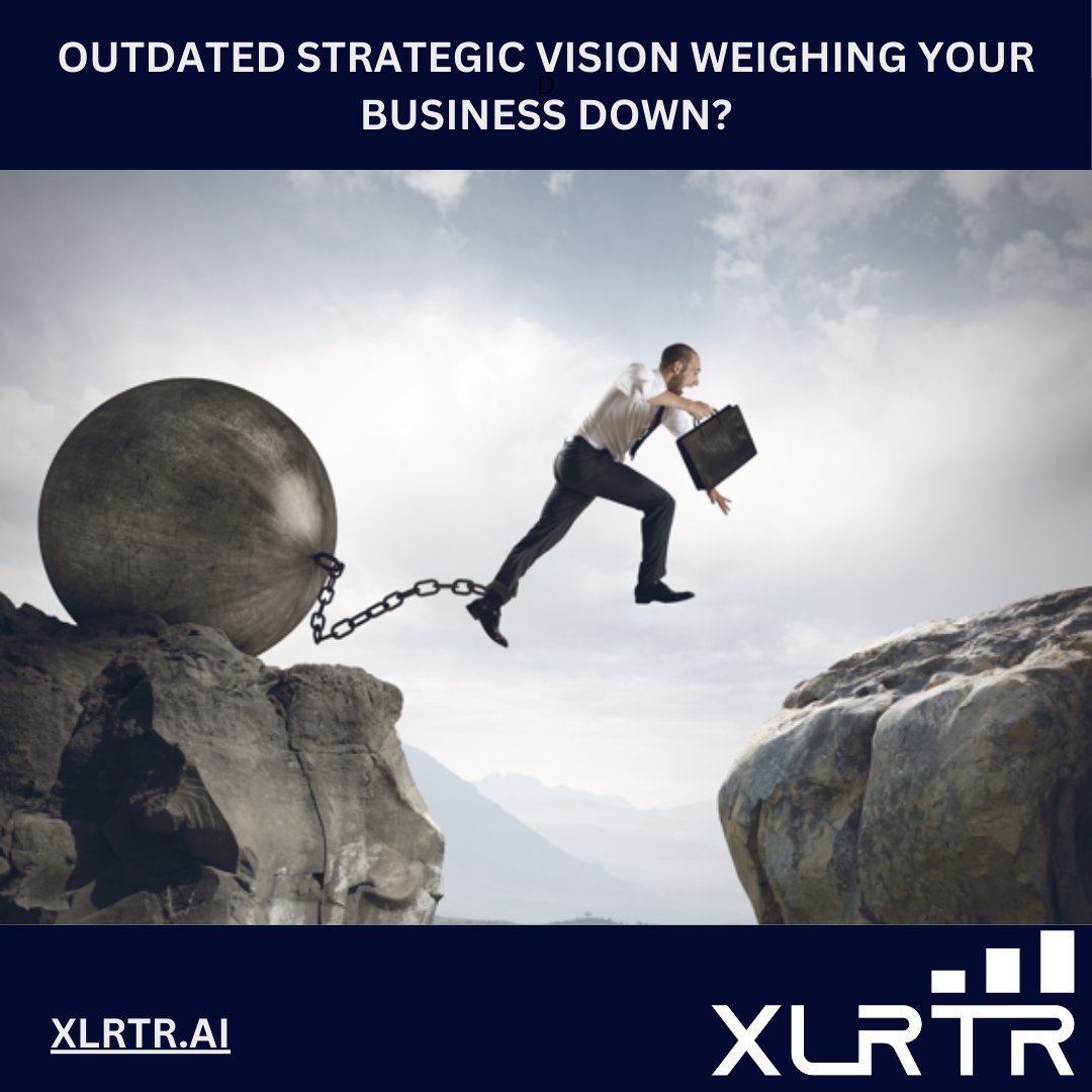 A poorly defined strategy causes confusion and uncertainty and makes it difficult and often impossible to successfully execute.

Transform Your Business with XLRTR. 
SIGN UP NOW and Achieve Your Strategic Vision. 

hubs.la/Q01VL2hR0 

#XLRTR #LEADERSHIP #STRATEGICALIGNMENT