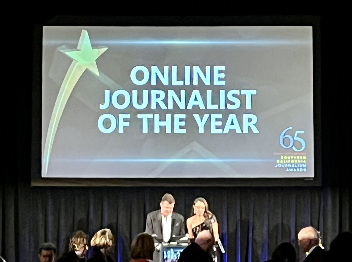 TheGussReport's tweet image. Online Journalist of the Year! @LAPressClub 💥🎉💪💥👊🎉💥