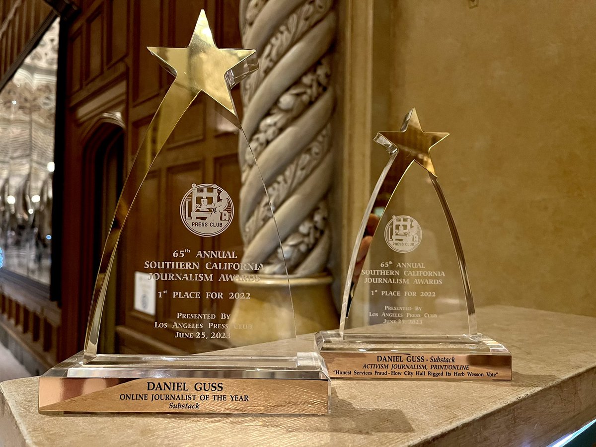 TheGussReport's tweet image. Online Journalist of the Year! @LAPressClub 💥🎉💪💥👊🎉💥
