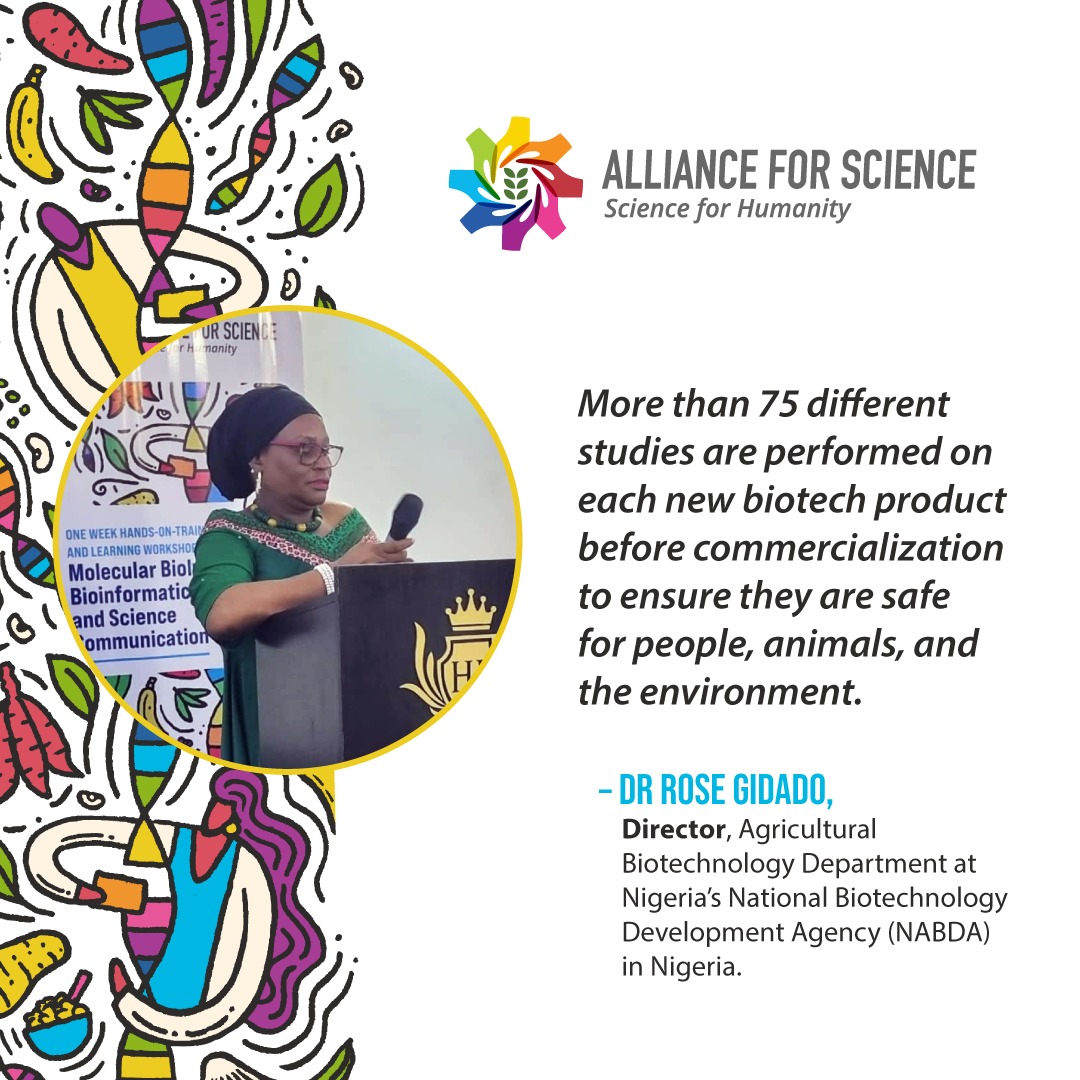 ScienceAlly's tweet photo. #FoodSafety #CalabarBiotech #Relief2Resilience https://t.co/UQMg9Z285V
