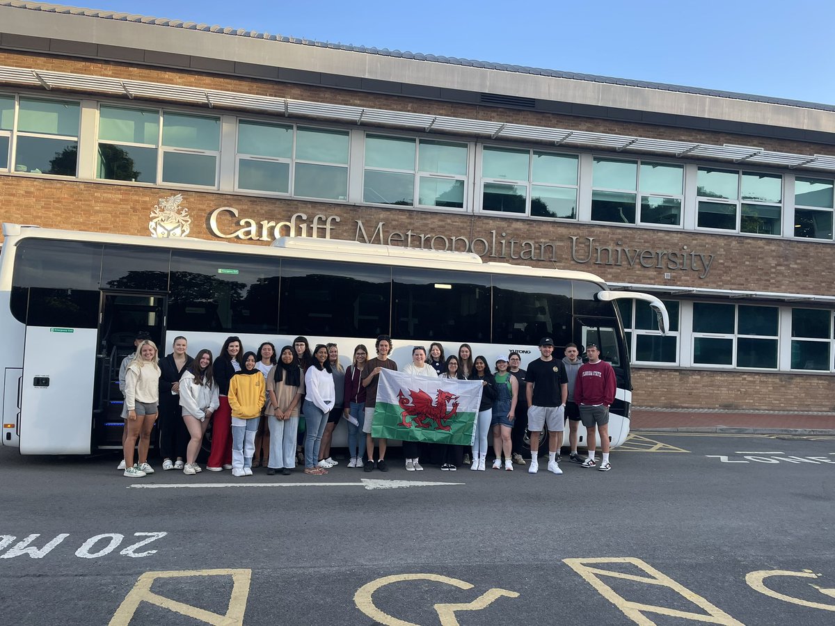 RowenaA's tweet photo. And we are off!! Bye bye @cardiffmet we will see you in a week!! We are all super excited to be travelling to the University of Lille for our sustainable, cultural and employability programme to #france @clarefglennan @AlyseanBanks @CMetGlobalOpps https://t.co/zcqxTQuRp1