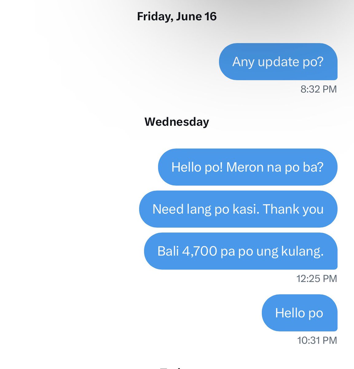 client0281's tweet photo. @calliacads DI NA PO NAGPAPARAMDAM 😭 https://t.co/uJL6n2zYIu