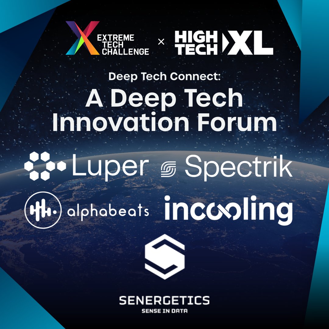Deep Tech Connect: A Deep Tech Innovation Forum, presented by HighTechXL &amp; <a href="/ExTechChallenge/">ExtremeTechChallenge</a> is Weds.! Get your ticket &amp; see our ventures &amp; alumni pitch in the morning Startup Showcase ... plus much more! 🚀 🔗 bit.ly/42Slhz8 <a href="/Incooling/">Incooling</a> <a href="/hightechcampus/">High Tech Campus</a> <a href="/AlphaBeatsRelax/">alphabeats</a>