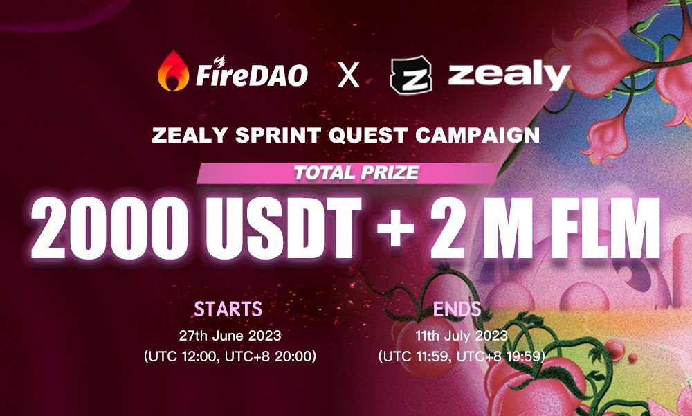 Attention, crypto enthusiasts and adventure seekers! Get ready for the most exciting contest of the year: the FireDAO Zealy Sprint Quest Contest! Brace yourselves for an exciting journey where you can secure a spot on the OG Whitelist and win exclusive prizes. Let's dive into the…