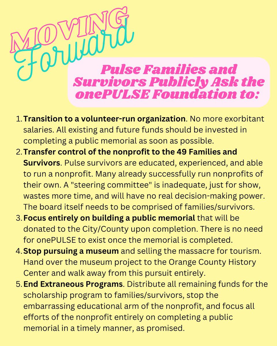 Tomorrow is a good day to commit to building a public memorial and donating it to @citybeautiful or @OrangeCoFL upon completion — what do you say @onePULSEorg? https://t.co/xrCFt7ogcZ
