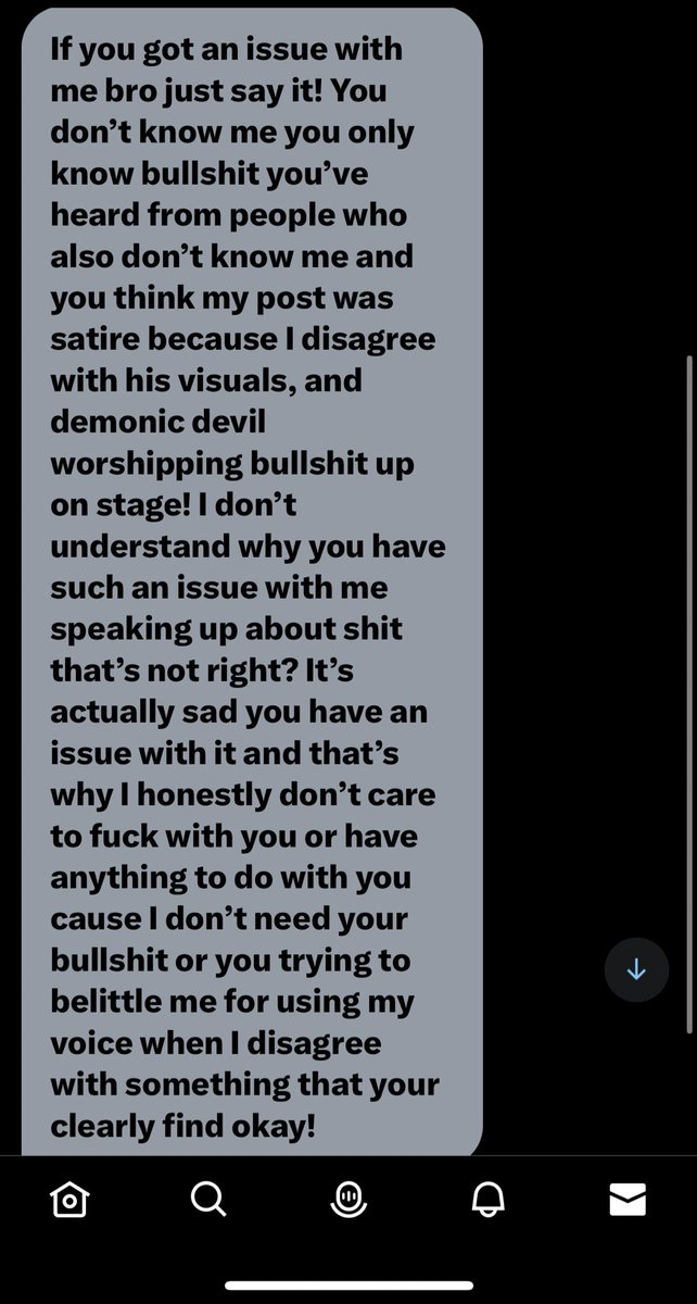 Chayboss's tweet photo. @SonnyMooreGame When I figured out it DEFINITELY wasn’t satire 😬 https://t.co/cYT8gheulq