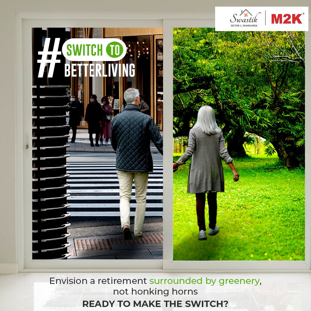india_m2k's tweet photo. Nestled amidst lush surroundings, #M2KSwastik unveils a captivating residential landscape that exudes beauty, tranquillity, &amp; elegance.
Contact us at 9510500300 or marketing@m2kindia.com
.
.
#M2KIndia #M2K #M2KGroup #M2KProperty #RealEstate #Dharuhera #Haryana #FreeholdPlots https://t.co/s4IK1prXCK
