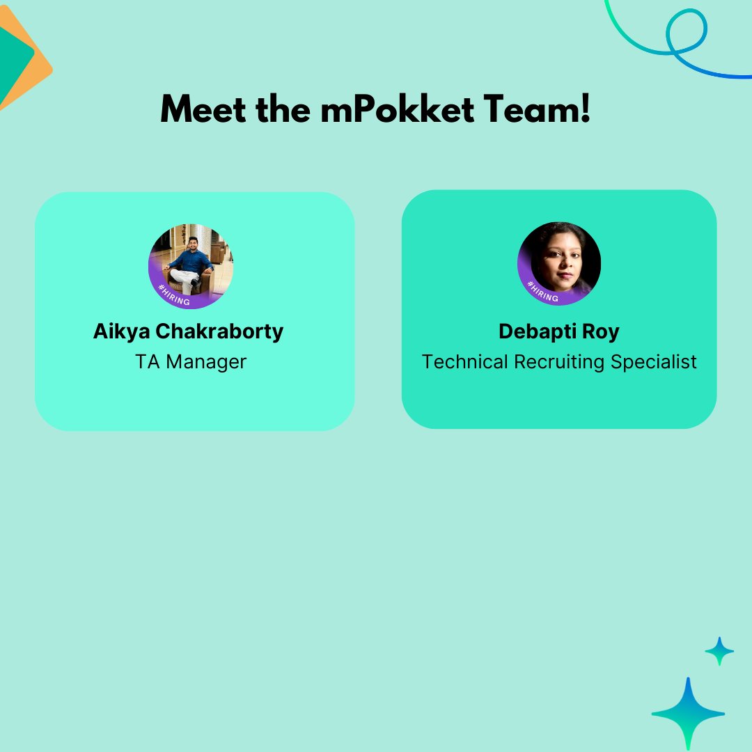 The team from mPokket is now hiring hassle-free on Instahyre - check out bit.ly/3ZPZLKX

Be a part of a lending platform that helps college students become financially independent by leveraging AI to process instant personal loans.

Explore more on Instahyre.
#Instahyre