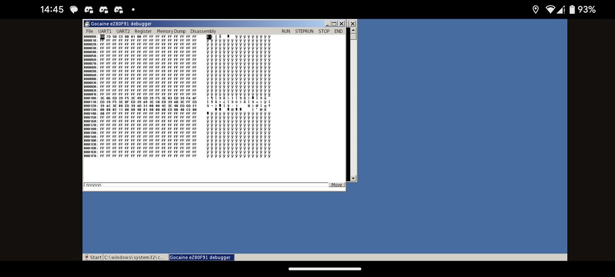 hiroki7v11's tweet image. I made #eZ80 #disassembler for Gocaine eZ80F91 #debugger!
And I implemented ASCII char viewer for memory dump!
#Z80 #8Bit #Emulator