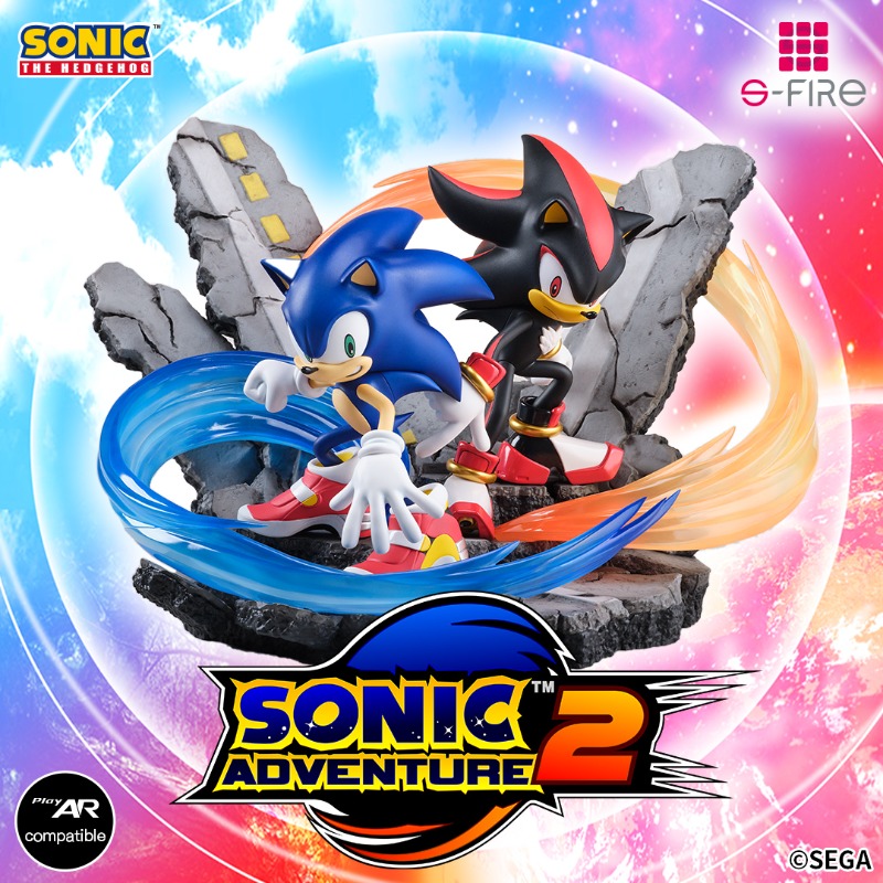 S_FIRE_OFFICIAL's tweet photo. Check out SEGA's latest S-FIRE figure of Sonic the Hedgehog and Shadow the Hedgehog from Sonic Adventure 2 !
Preorder now!

#sfire #Sonic #Sonicthehedgehog