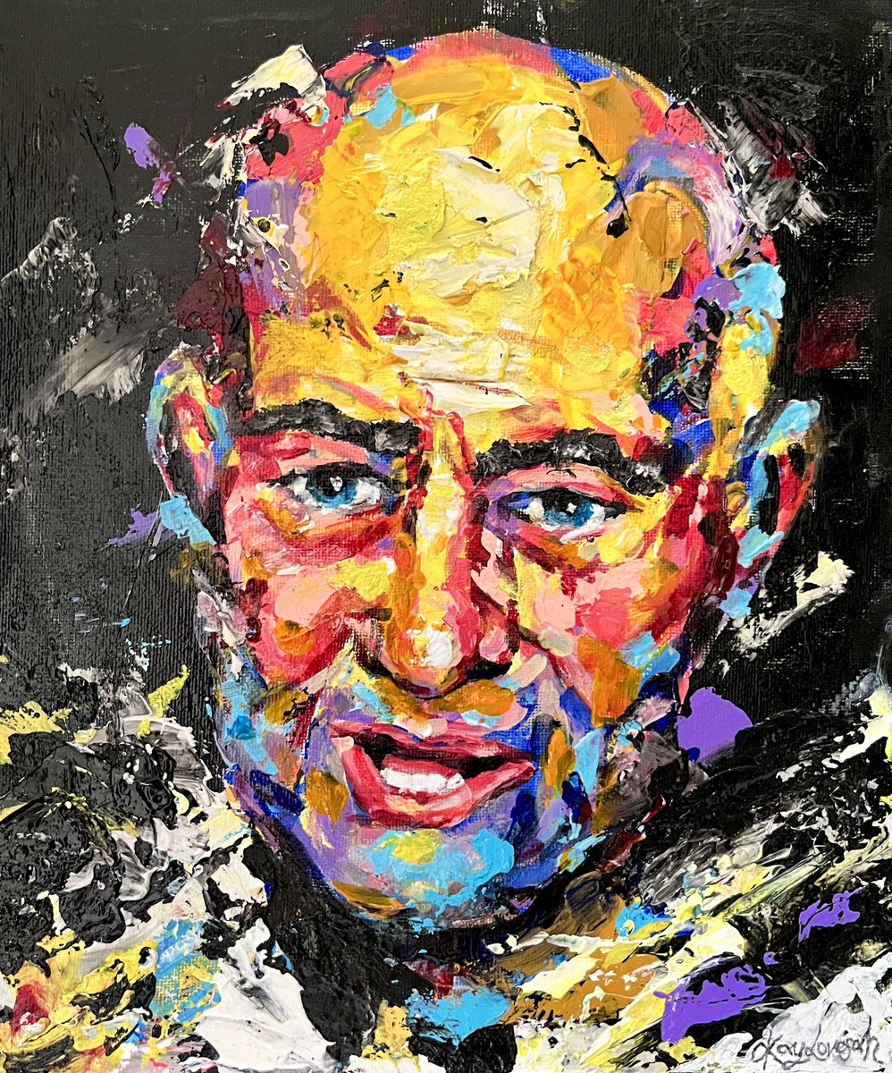 First painting in quite a while! Really enjoyed getting back into it.

#art #painting #paletteknife #paletteknifepainting #londonartist #portraitpainter #portrait #coloufulart #colorfulart #londonart