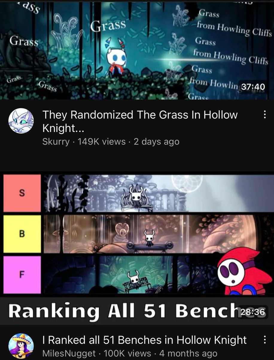 The hollow knight people really need silksong to be released