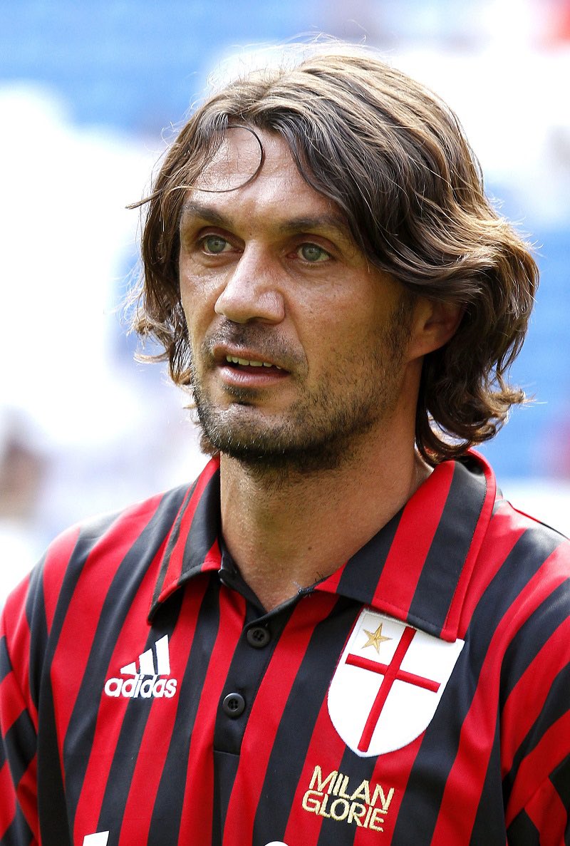 ✅ Puyol and Sergio Ramos’ idol
✅ Lahm’ inspiration
✅ The toughest defender for Ronaldo
✅ Nesta's mentor
✅ The player who had the most influence on Kaka

➡️ 5 UCLs
➡️ 7 Serie A
➡️ 3rd at the Ballon d'Or 94 and 2003

Happy 55th birthday to the legendary Paolo Maldini. ❤️