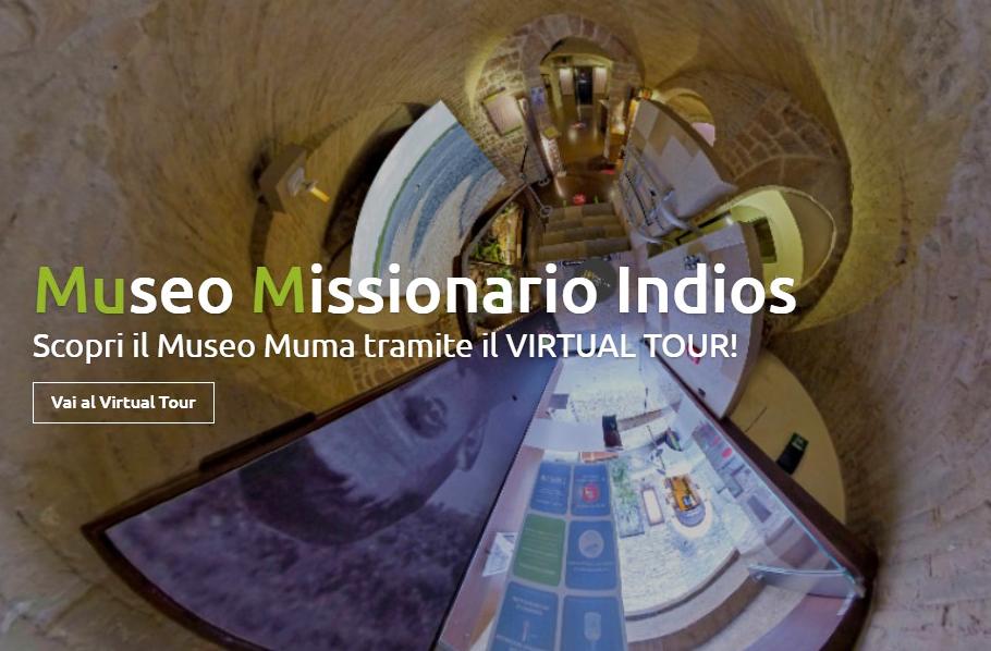 SkylabStudios_'s tweet image. Hai mai visitato il #MUMA di #Assisi? Il Museo Missionario Indios dei frati Cappuccini dell’Umbria in Amazzonia è un museo multimediale e interattivo. Visitalo anche comodamente da casa grazie al suo #Virtual Tour made in #SkylabStudios! vrcity.it/mumavr1/