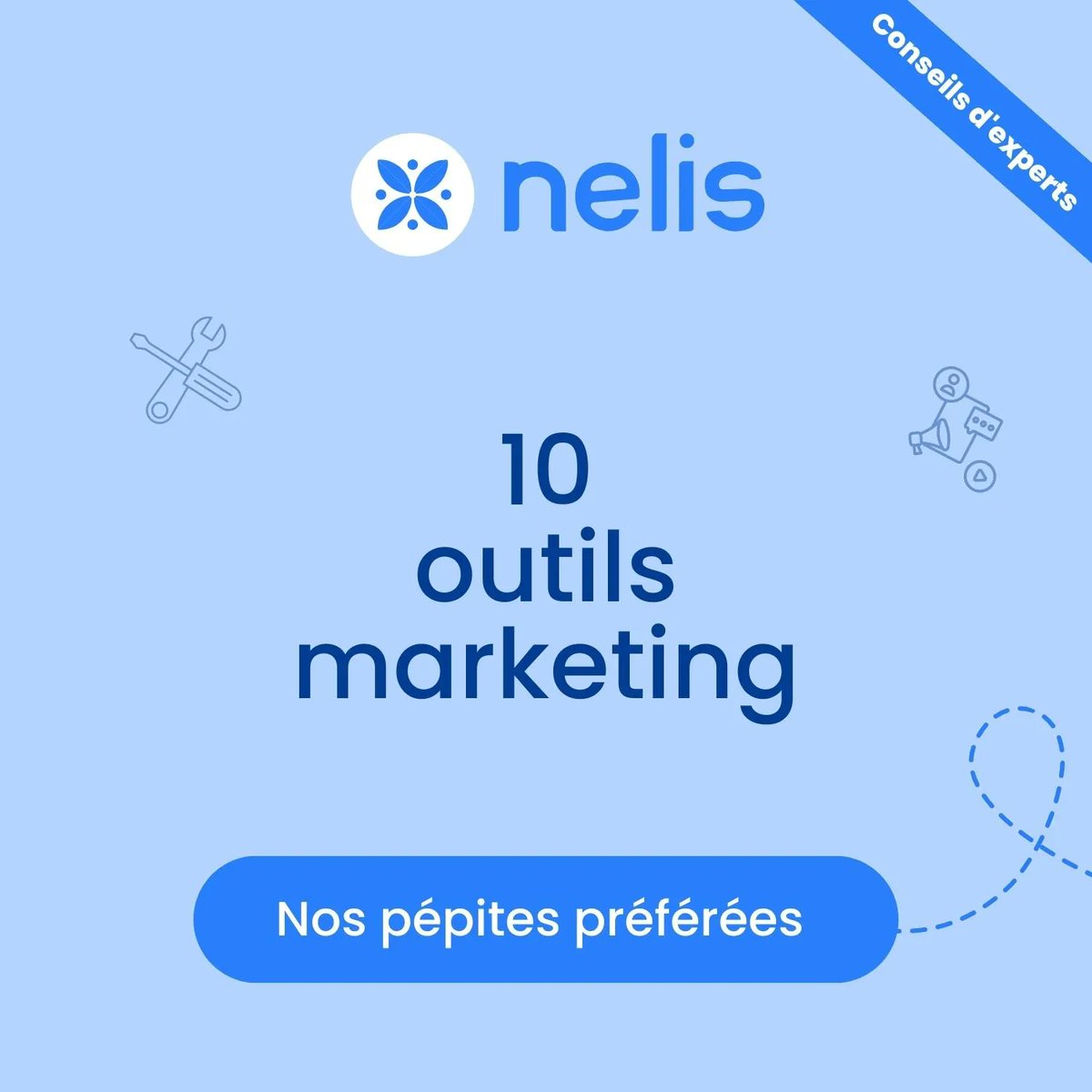 ✨ Découvrez notre nouvelle vidéo sur nos 10 outils marketing préférés ! ✨

Optimisez vos processus avec Nelis ! ⚙️ 

Lien vers la vidéo:  buff.ly/44cBFeQ 

#Business #Innovation #Marketing #Entreprises  #CRM #CRM #B2B #Associations #Transformationdigitale #Tips #Astuce