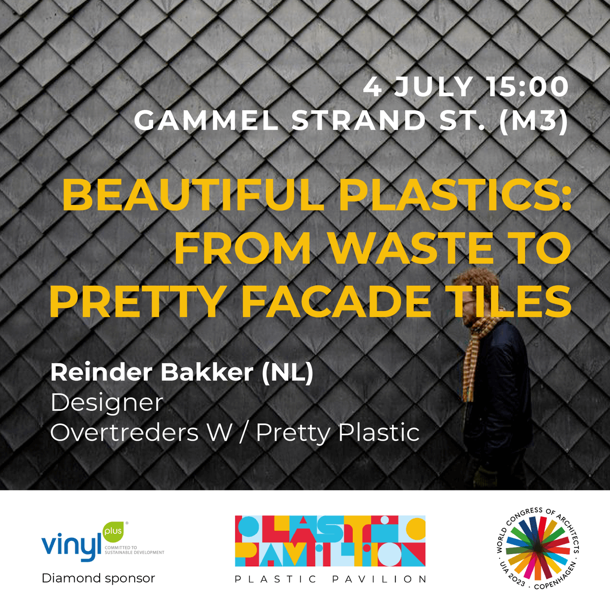 VinylPlus_EU's tweet photo. ♻️💡Recycling reimagined: on July 4th Reinder Bakker from #PrettyPlastic will take us on a fascinating journey, revealing how recycled PVC is transformed into aesthetically appealing tiles:
https://t.co/v1n5rz46IR
#SustainableDesign #BeautifulPlastics @UIA2023CPH https://t.co/rG4aHf9cGE