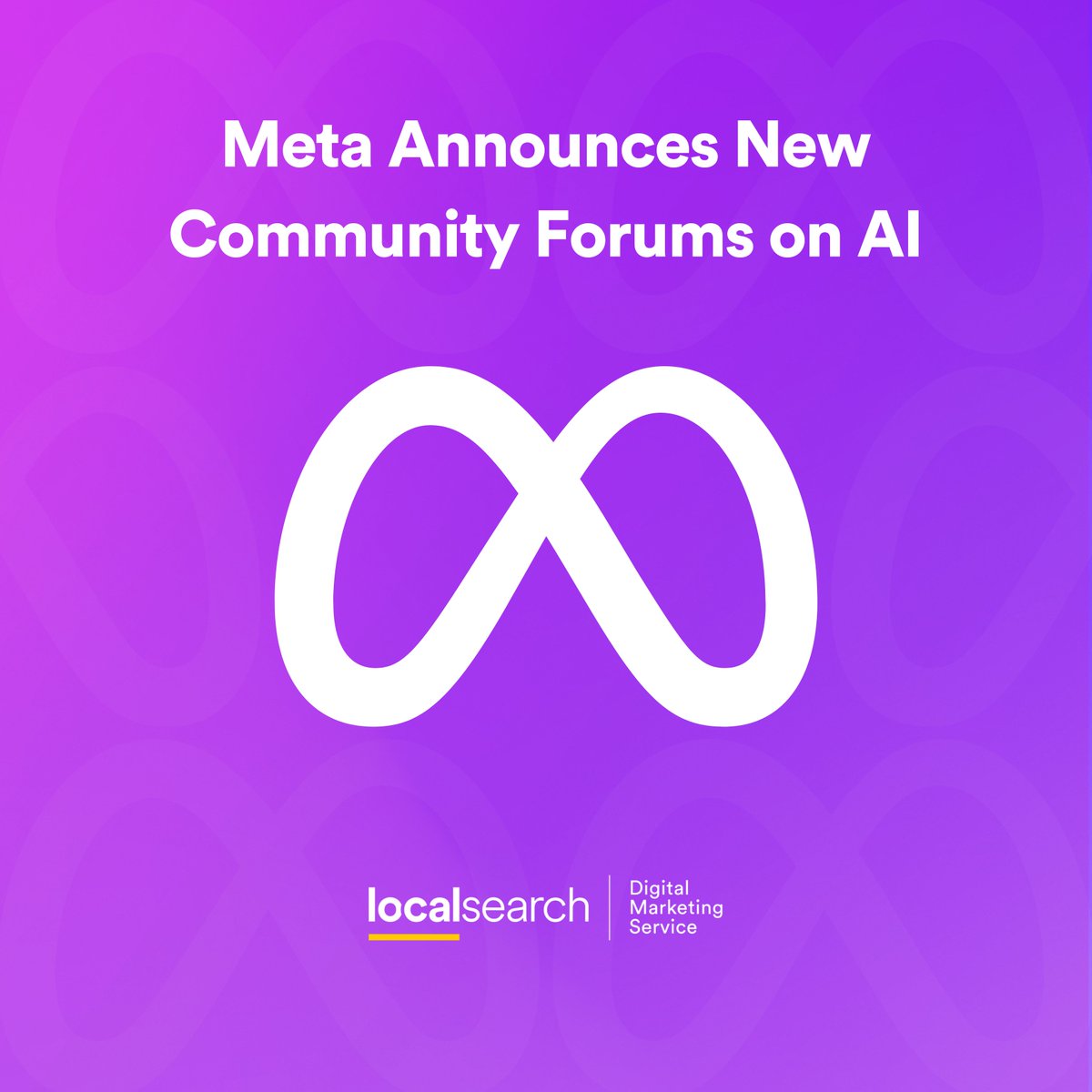 @Meta is launching a new ’Community Forum on Generative AI’, which will see Meta host a range of public sessions designed to gather feedback on the principles people want to see reflected in new AI technologies.

#SocialMediaMarketing #AI