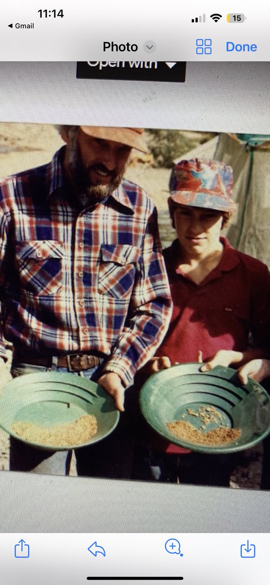 goldrushtodd's tweet photo. Me and Jack. Circle Alaska. 80’s. https://t.co/X5N1OQwFrd