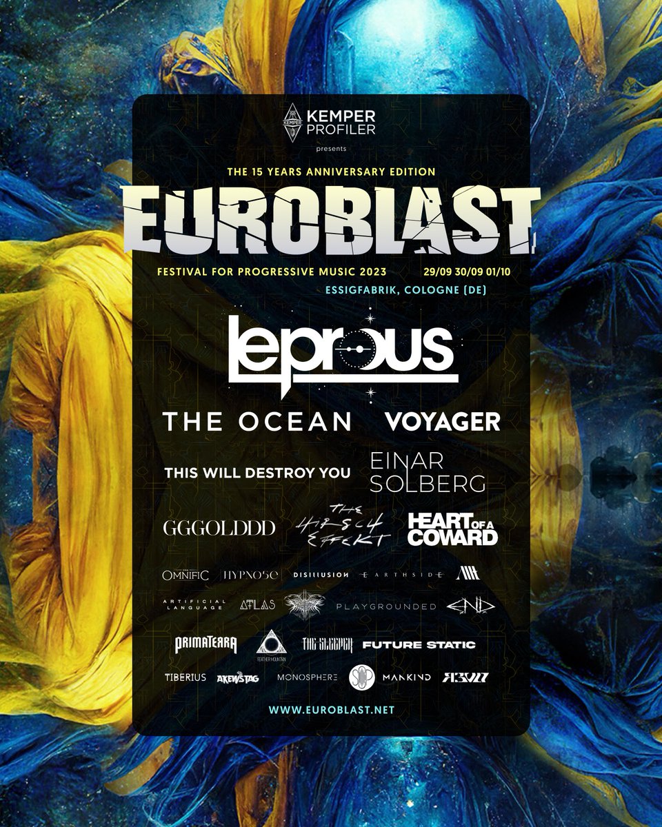 Our favorite groove metallers, E.N.D., will perform at Euroblast festival this year!