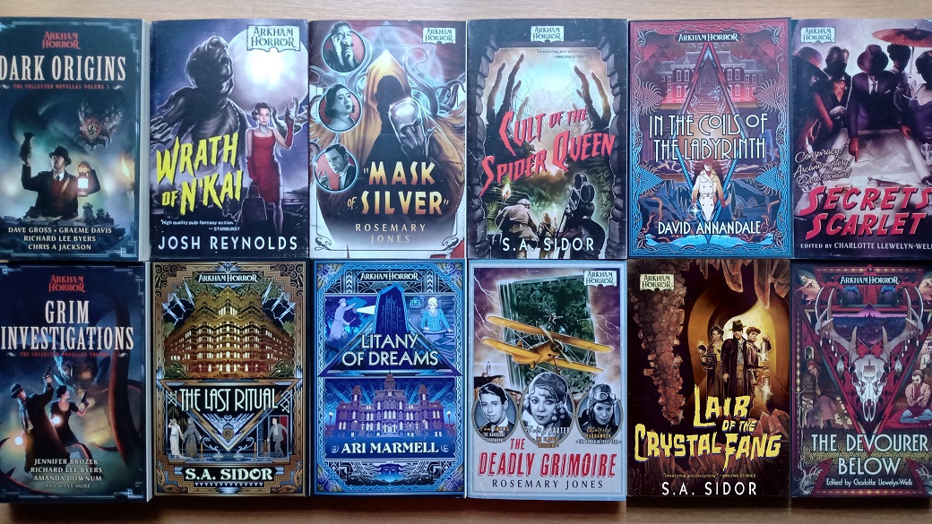 ArkhamChronicle's tweet photo. June is rapidly running out which means we had better get a move on to announce our next  #12MonthsOfChristmas #ArkhamHorror giveaway in partnership with @AconyteBooks.
Which of their remaining titles do you think you can win this month? https://t.co/J8NKeTNkTU