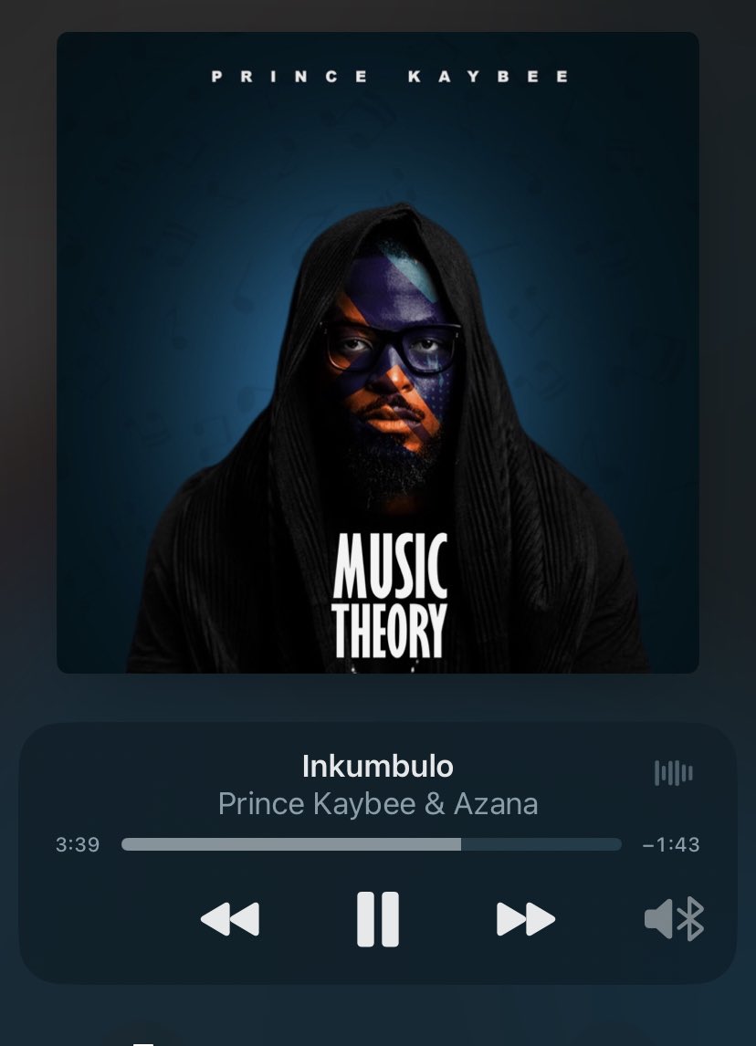 Perfected and engineered ✅ thank you for this 😭🙏🔥🔥🔥 @PrinceKaybee_SA  @azanaofficial_  #MusicTheoryOutNow