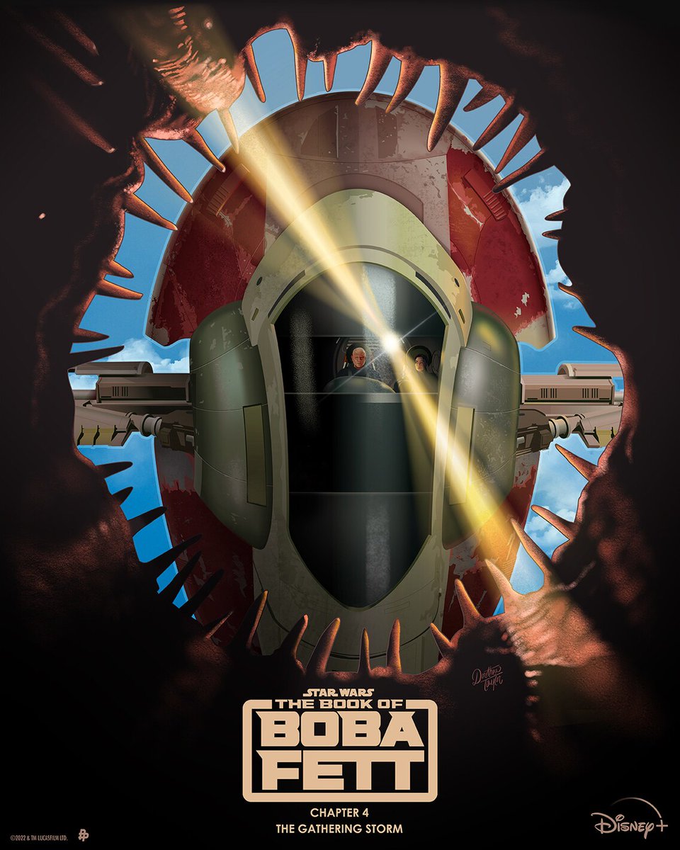 #BookofBobaFett official poster by Dorothea Taylor