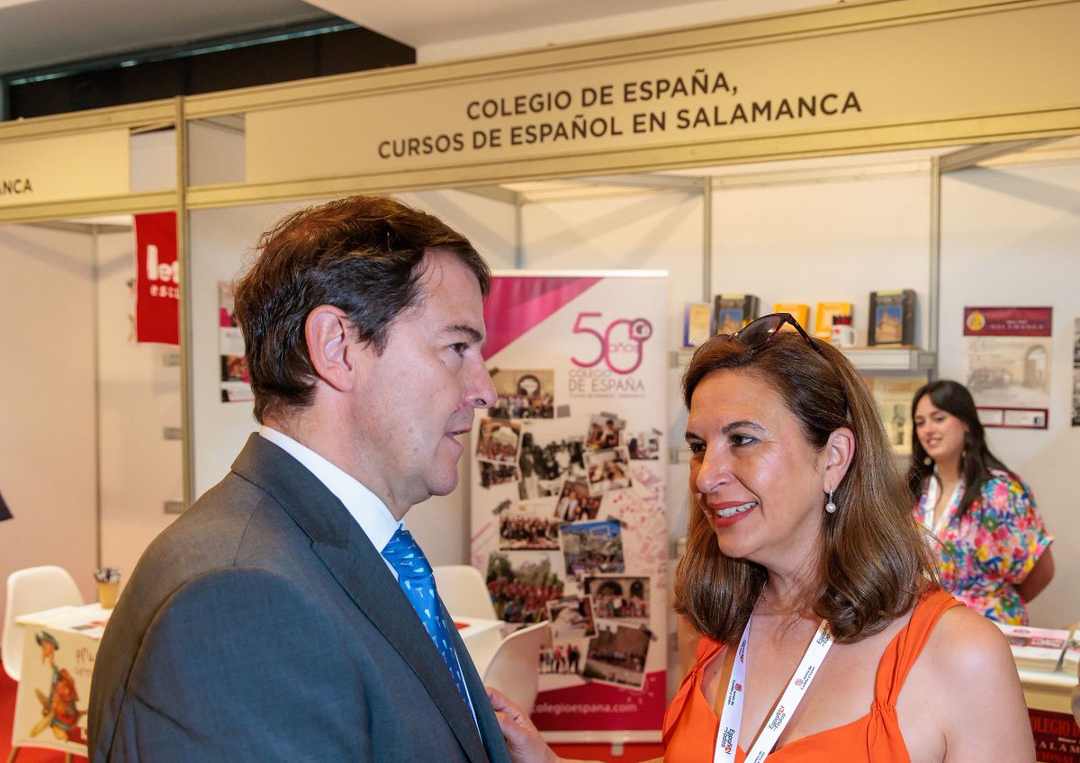 alferma1's tweet image. En #CastillayLeón creemos en la industria del español y apostamos por ella, como demuestra que seamos la única comunidad española con un plan específico para impulsar el sector del español para extranjeros. #EspañolParaTodos