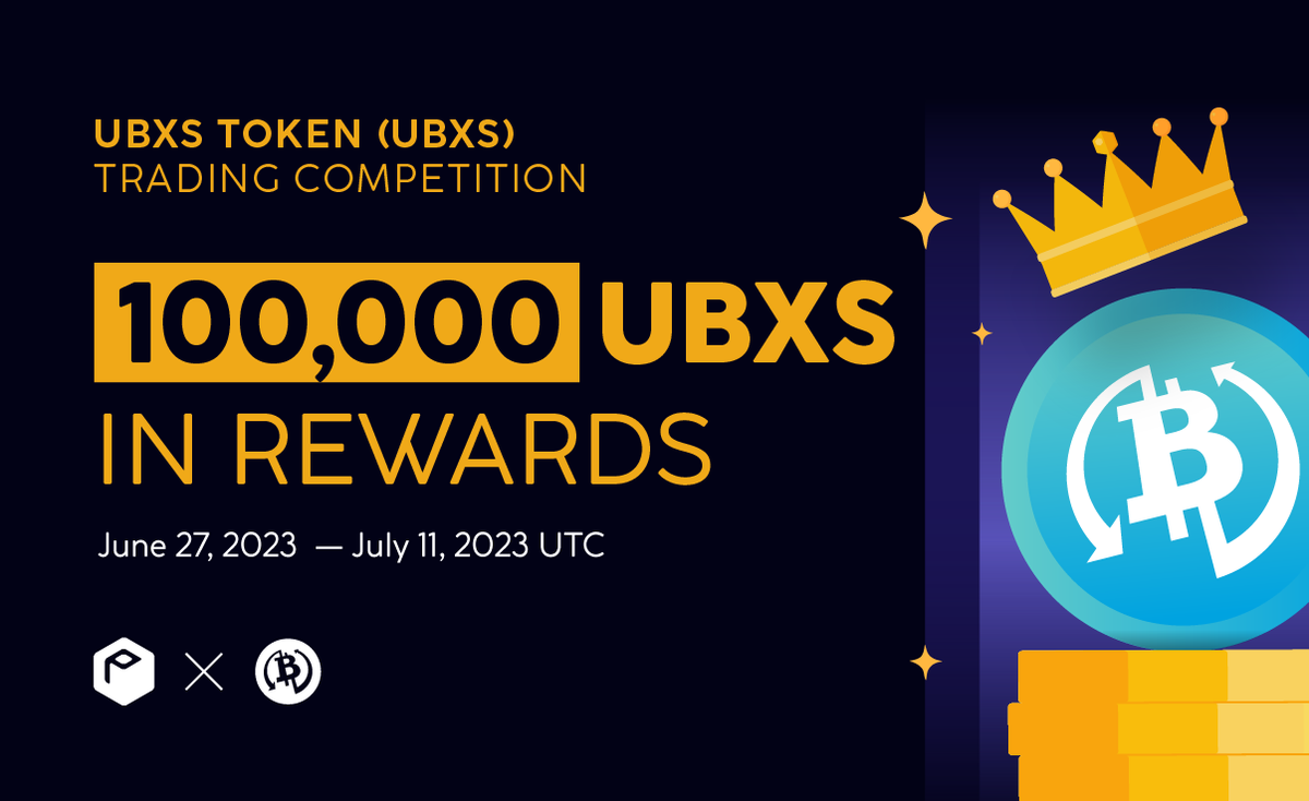 📢 Competition Announcements 🔥

$UBXS Trading Competition 📈 

📅  Event Duration: June 27, 2023 at 10:00 (UTC+3) - July 11, 2023 at 10:00 (UTC+3)

💰 Prize Pool: 100,000 UBXS

probit.com/en-us/hc/10000…

<a href="/ProBit_Exchange/">ProBit Global</a> 

#ubxs #Crypto #rwa #BlackRock #reob