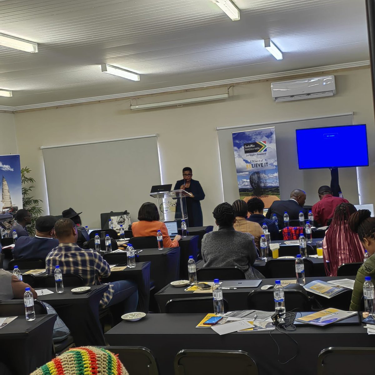 Today we are in Ixopo for the Tourism KZN youth in tourism entrepreneurship seminar - we are promoting #kznyouthdevelopment through providing support and valuable information #kznyouthintourism