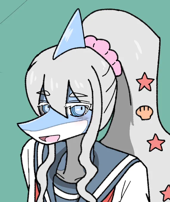 #ほっぺの斜線は可愛い   ほっぺの斜線大好きマンなので イラストの9割はほっぺに斜線入ってます。