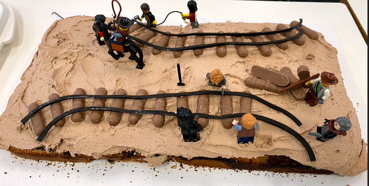 MrsKK8's tweet photo. #HistoryCakeWeek
This time we are heading to the USA for the Capitalism unit, and it is all about trains &amp; automobiles!  I can't believe these are made from cake! @Mrs_L_OConnor @owengwadsworth @pegfitz101 @MotherTeresa_CC #ViSN https://t.co/4amG0JizUr