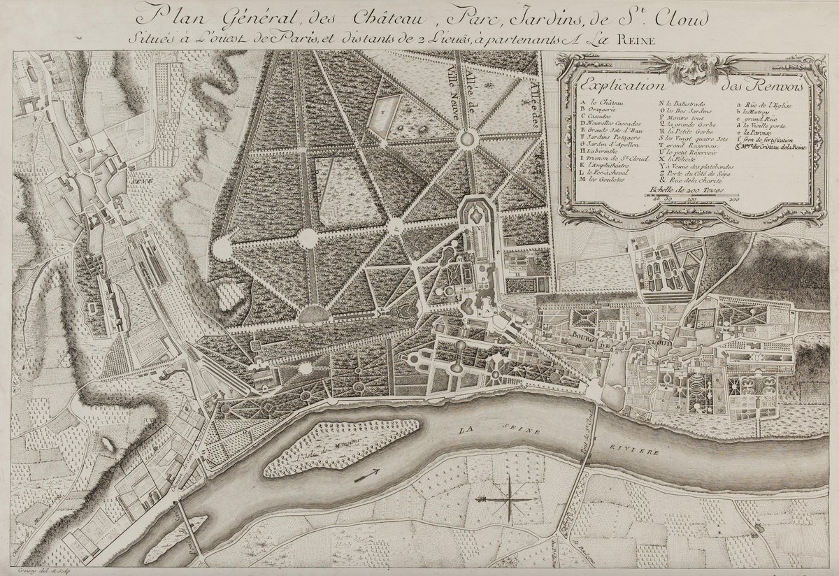 Louis XIV's brother Philippe had his own island.  Welcome to the world of #Monsieur. #FunFacts #chateau #SaintCloud #History