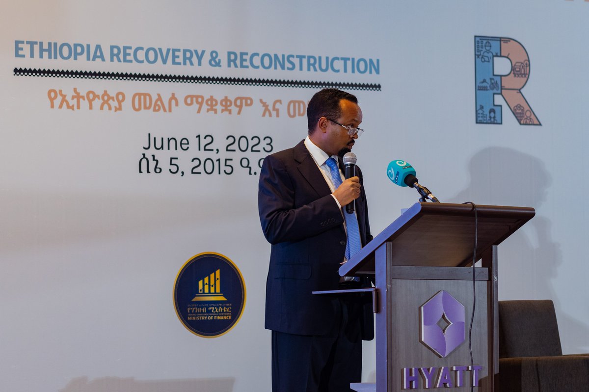 Remarks by Minister of Finance H.E. Ahmed Shide at the Ethiopia Recovery and Reconstruction Conference

drive.google.com/file/d/160gHq9…