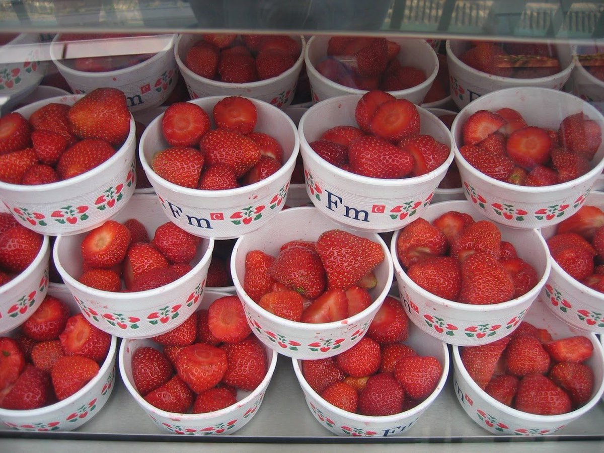 @Wimbledon Strawberries at SW19. Taken in 2008 on day 1 of the championships
