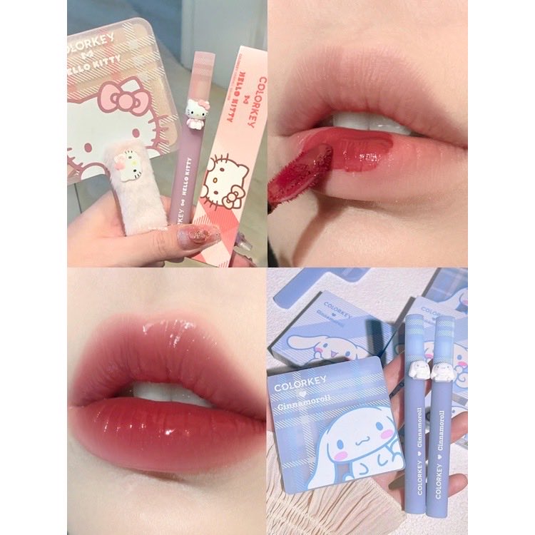 Sanrio COLORKEY Lábio Tint Cinnamoroll Hello Kitty Batom Lama Labial Meninas Presente 

R$34,99. 
shope.ee/1As0JVGtP6