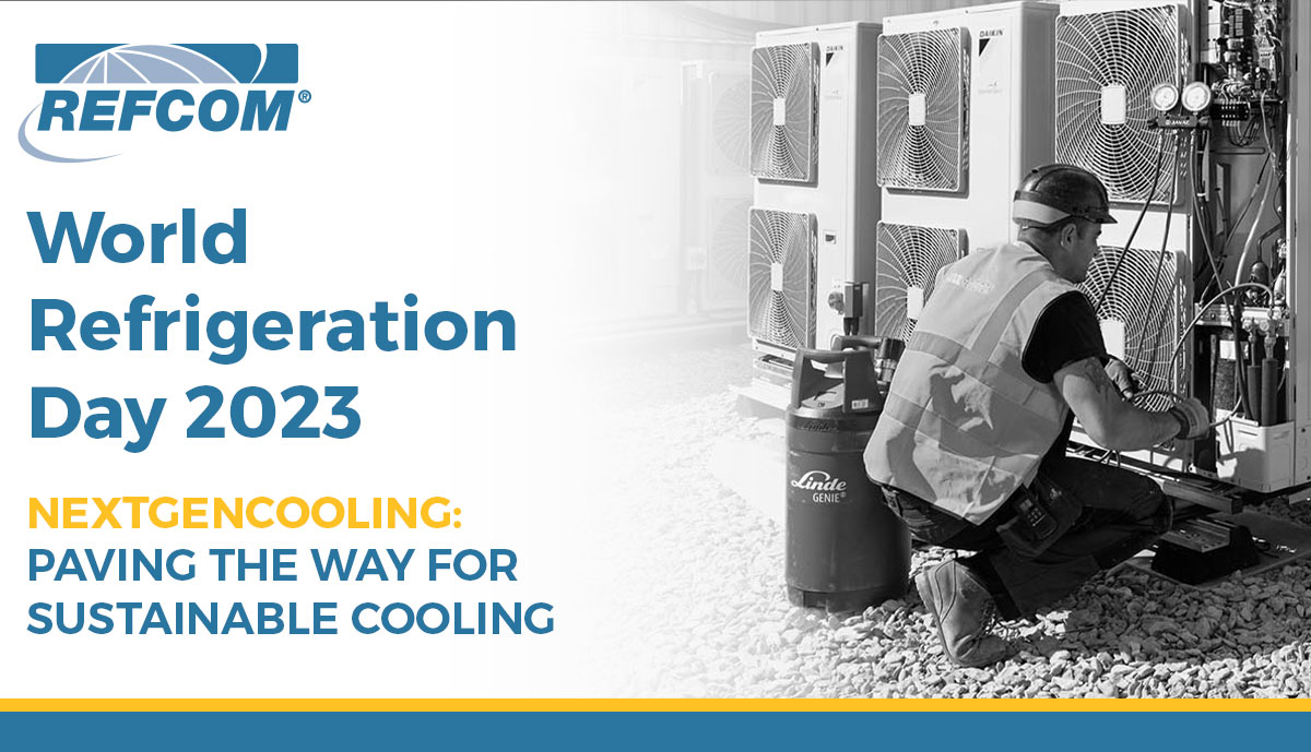 Happy #WorldRefrigerationDay! 🌍❄️ This year's theme #NextGenCooling is all about innovative and sustainable #cooling solutions, with increasing cooling demands and #NetZero goals, it's crucial to strike a balance .

Find out more: eu1.hubs.ly/H04fkjq0

#refrigeration #REFCOM