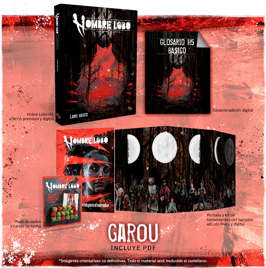 jariegocollects's tweet image. Ultimo día! 

Entra al #Mecenazgo de Hombre Lobo El Apocalipsis 5ª Edición de @Nosolorol a través de nuestra web!

Aprovecha el descuento del 5% y envío #gratis en los niveles #Garou y #Anciano: cutt.ly/w6CqHEG 

#H5 #HombreLobo #rol #HombreLoboH5 @BibliOscura #Gaia #RPG