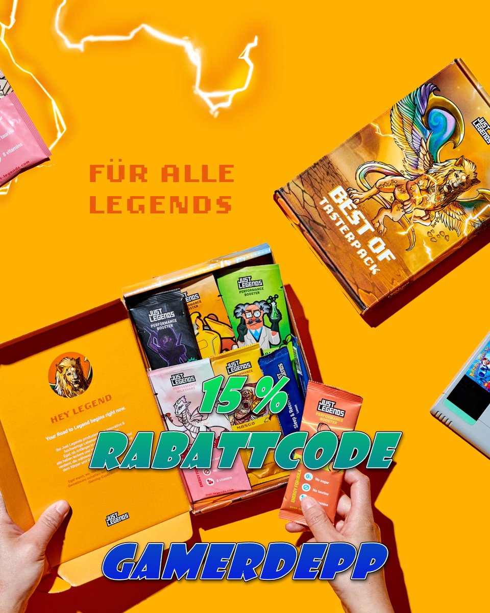 AllinOnHD89's tweet photo. Ihr Seid Auch Immer Schnell Müde Beim Zocken, Wollt Aber Hochleistungen geben, Und Fokussiert Sein. Dann Gönnt Euch Denn Gaming Booster Von Just Legend. Und Mit Meinem code GAMERDEPP Spart Ihr Auch Noch 15% Also Worauf Wartet Ihr
#trend #gaming #Boster #Rabatte #CODE #Neu https://t.co/UOdgPln4u1