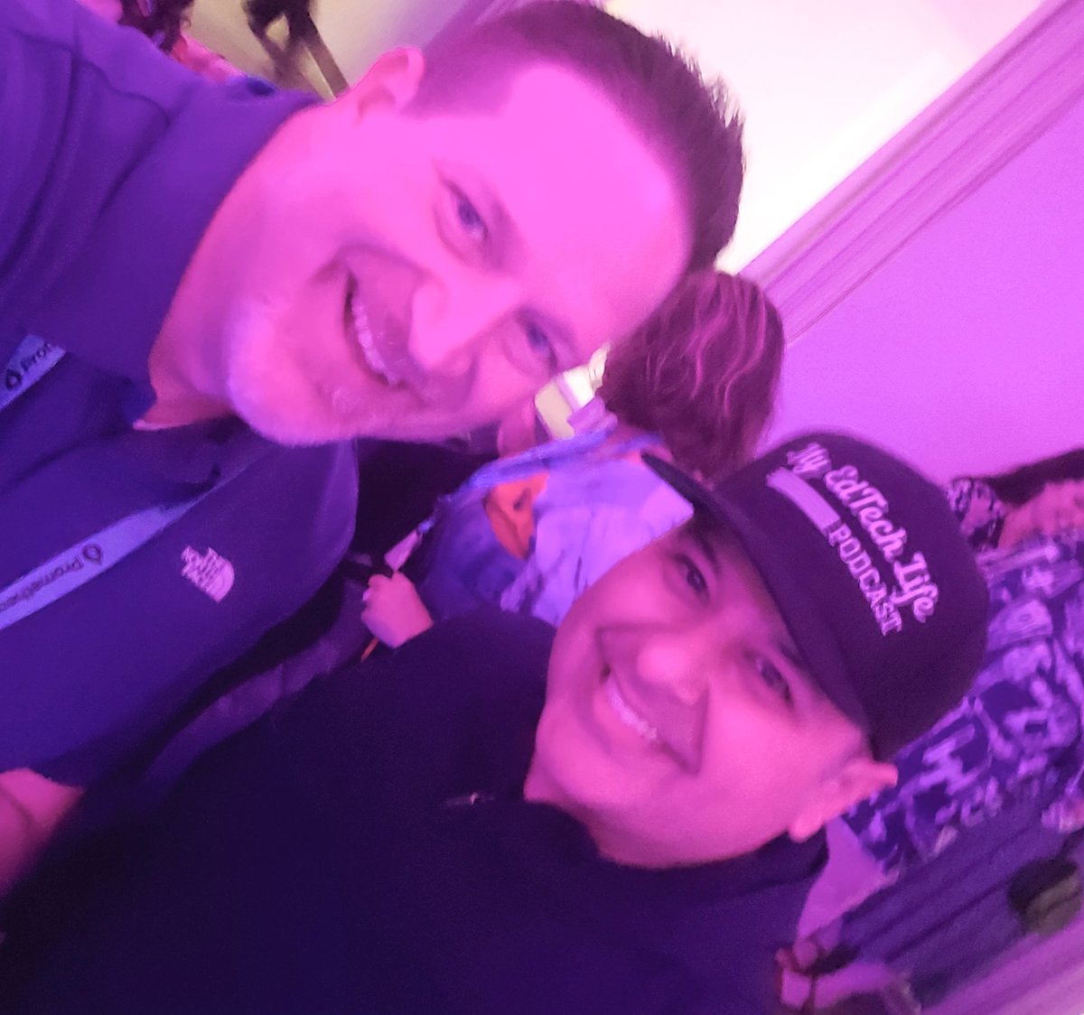 Pleasure meeting and talking  with <a href="/MyEdTechLife/">My EdTech Life</a> at #kamiturns10 event at #ISTELive. Hope to talk more 😉 in the future.