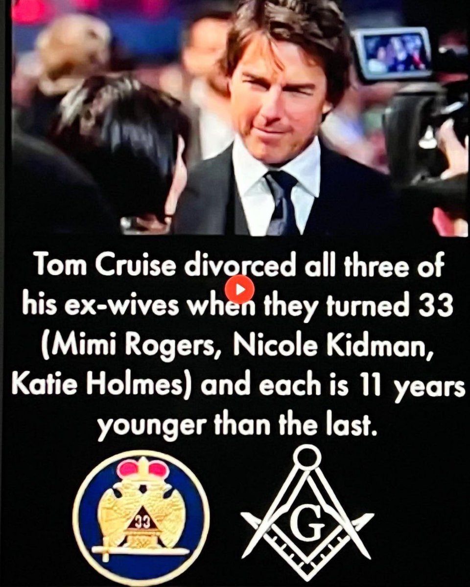 Nancy023922191's tweet image. Tom Cruise is not a Scientologist.  He comes from one of the 13 black nobility families that rule the world. RH negative bloodline. They all change their names and infiltrate society.
