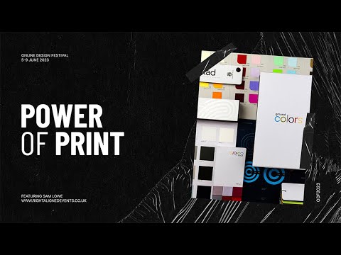 Our Creative Lead, Sam Lowe recently joined the Online Design Festival 2023 for a session on the power of paper and printing. 

The Online Design Festival (#ODF2023) was made to feature a diverse collection of voices and challenge common issues, explore creative processes and ...