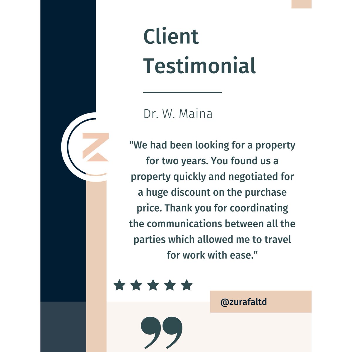 ZurafaLtd's tweet photo. It's a pleasure to offer our clients convenience and save you every coin possible. 

We are ready to serve you. 😊
#ClientsFeedback #Testimonial https://t.co/8XPcgF6Hkp