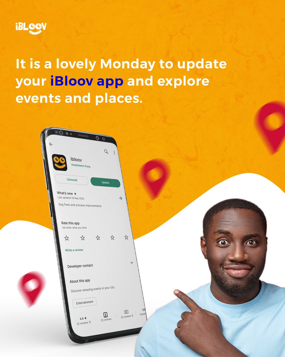 Have you updated your ibloov app? Today is a perfect day to do that.
 
If you are yet to download the ibloov app, head over to AppStore or Google PlayStore to download it now.
 
#ibloov #apps #monday #downloads #appdownload #appupdate #update